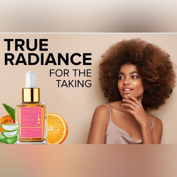 Gabriela SkinCare  Face Serum  Vitamin C  & Turmeric Extract - Picture 3 of 5